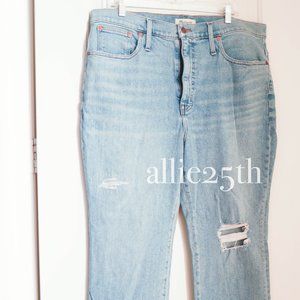 Madewell NWT Size 33 MOM Denim Jeans